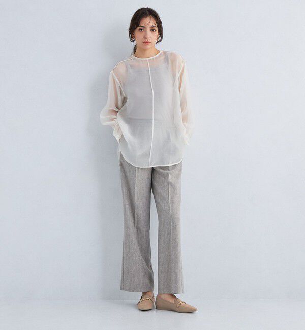 UNITED ARROWS green label relaxing「ウェルネス ニット ローファー -撥水・ウォッシャブル-」|デッキシューズ|