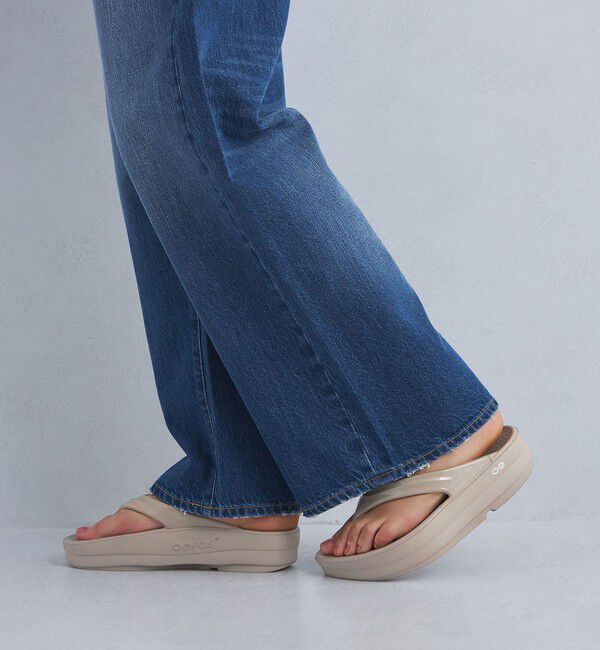 UNITED ARROWS green label relaxing「＜OOFOS＞OOmega プラットフォーム サンダル / ウーメガ」|サンダル|