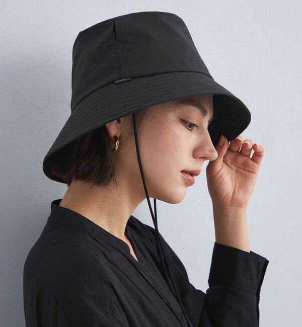 UNITED ARROWS green label relaxing「【別注】＜コカゲル＞ダウンワイド ハット」|ハット|BLACK