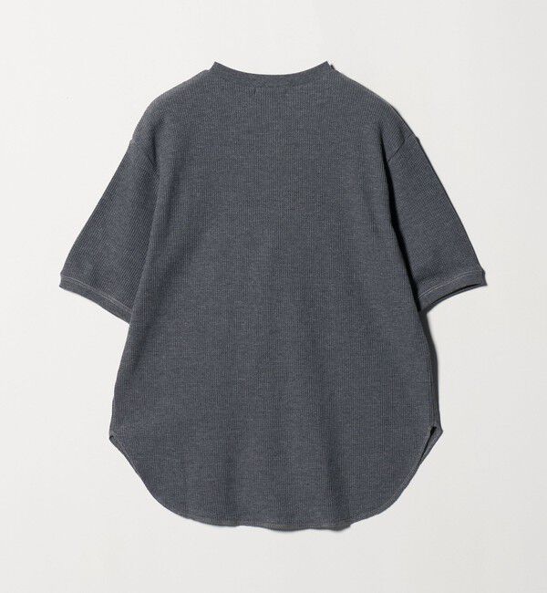 UNITED ARROWS green label relaxing「【WEB限定】＜at ease＞ワッフル ヘンリーネック 5分袖 プルオーバー カットソー」|Tシャツ・カットソー|