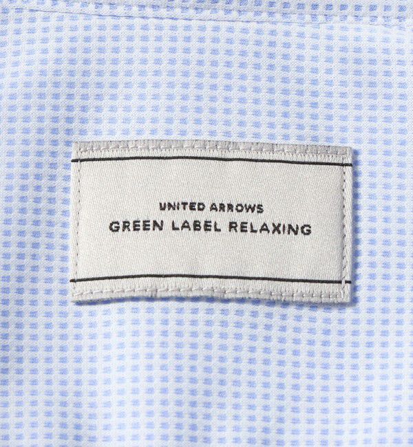UNITED ARROWS green label relaxing「ドット ジャージー ボタンダウン ドレスシャツ -ストレッチ・イージーアイロン・吸水速乾・抗菌-」|シャツ・ブラウス|