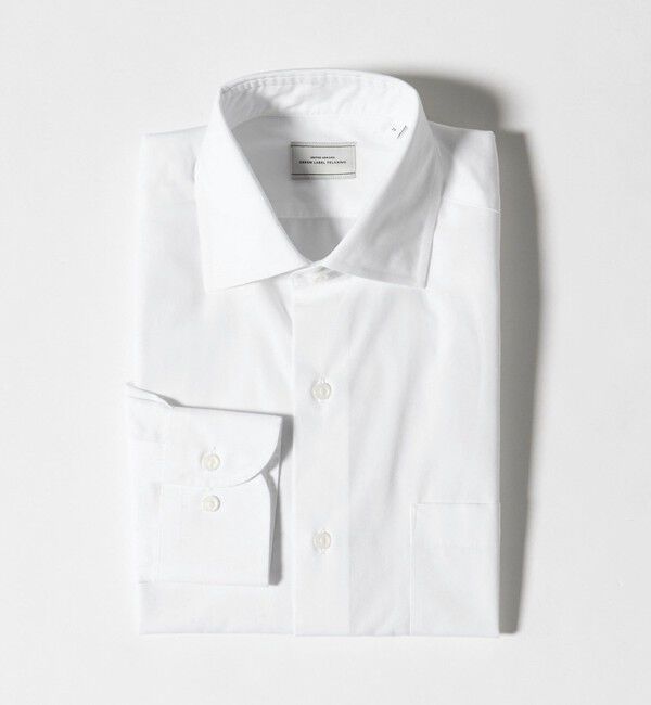 UNITED ARROWS green label relaxing「コットン ブロード ショートワイドカラー ドレスシャツ -形態安定-」|シャツ・ブラウス|