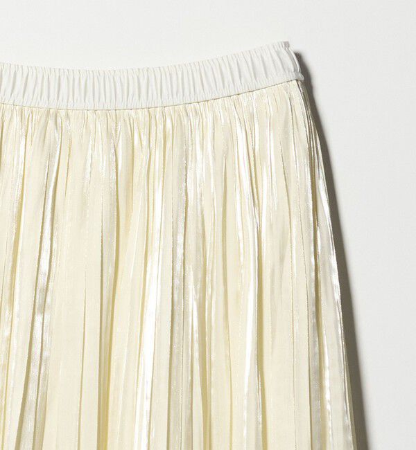 UNITED ARROWS green label relaxing「シャイニー プリーツ スカート」|スカート|