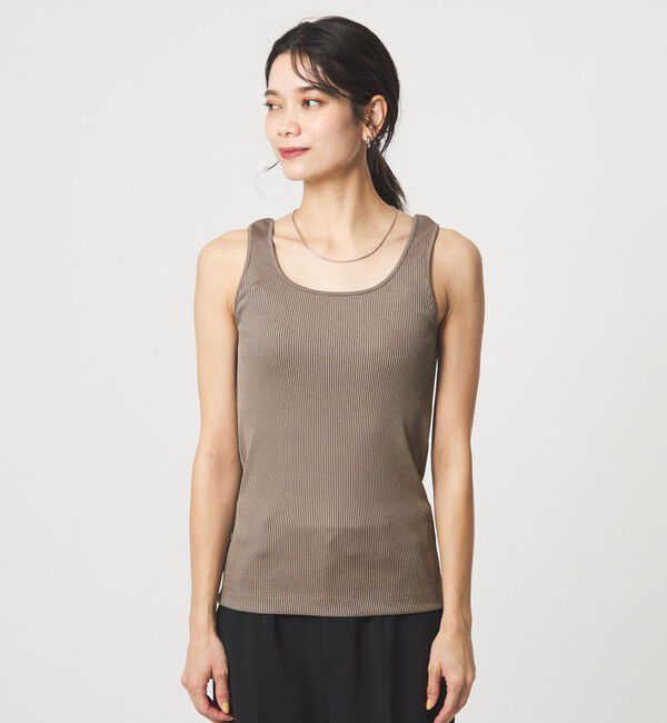 UNITED ARROWS green label relaxing「ブライトリブ タンクトップ」|タンクトップ|
