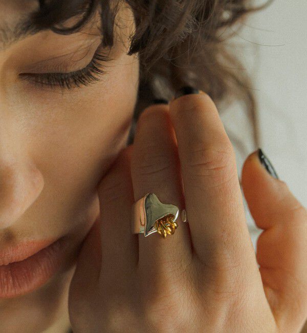 BEAUTY&YOUTH UNITED ARROWS「＜LAPUIS＞Coil Heart リング」|リング|その他1