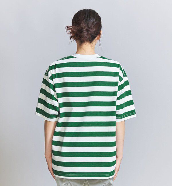 BEAUTY&YOUTH UNITED ARROWS「＜DAIWA PIER39＞ドローストリング ボーダー Tシャツ」|Tシャツ・カットソー|