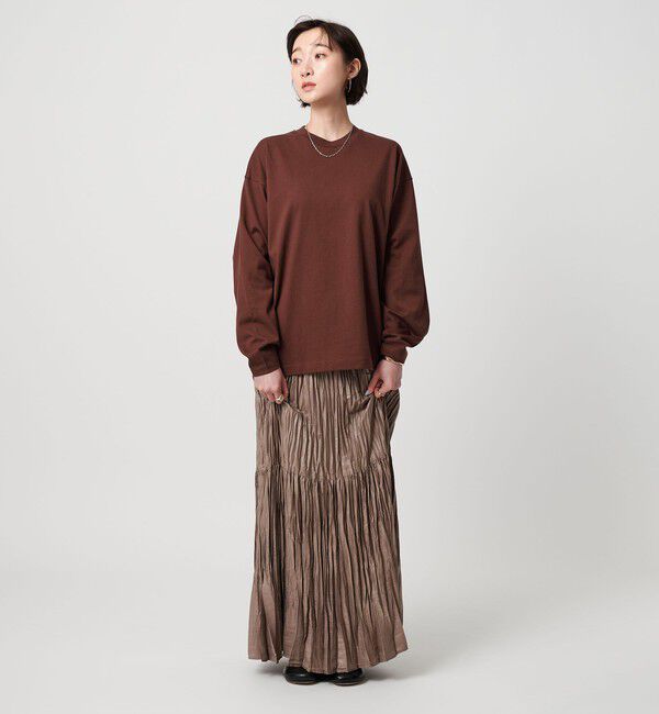BEAUTY&YOUTH UNITED ARROWS「【WEB限定】フィッシュ ロングスリーブ Tシャツ」|Tシャツ・カットソー|