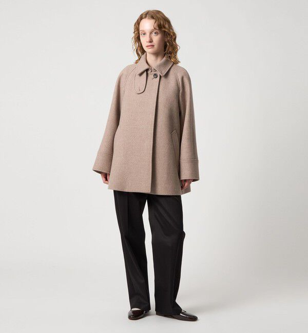 Steven Alan＞ウール カシミヤ テント ショートコート（STEVEN ALAN