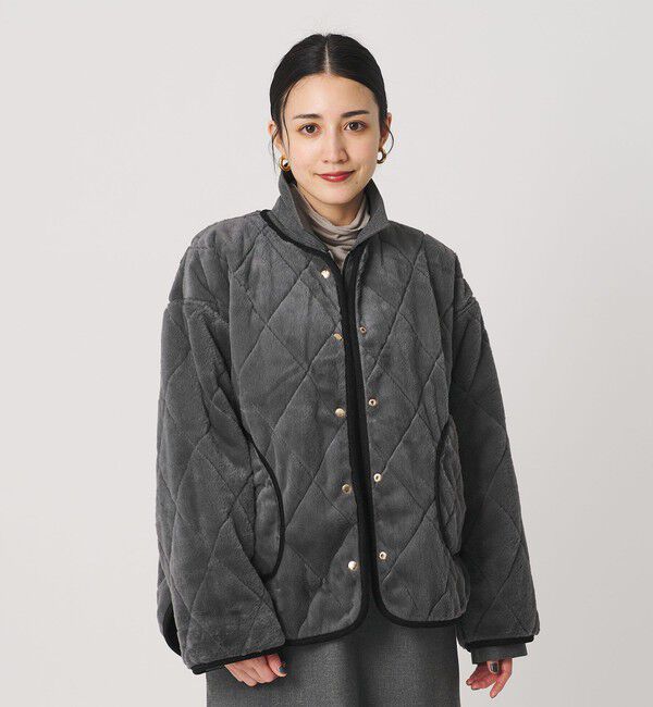 BEAUTY&YOUTH UNITED ARROWS「【WEB限定】キルティング&times;フェイクファー リバーシブルブルゾン」|その他|