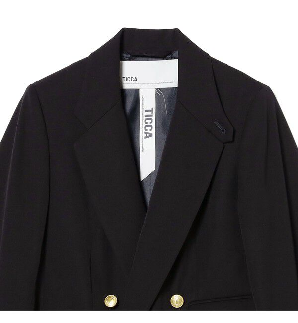 Demi-Luxe BEAMS 「TICCA / ウール ダブルジャケット」|ダッフルコート|