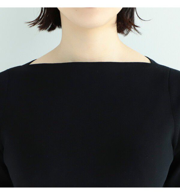 Demi-Luxe BEAMS 「シンプル ボートネックニット .M」|ニット・セーター|