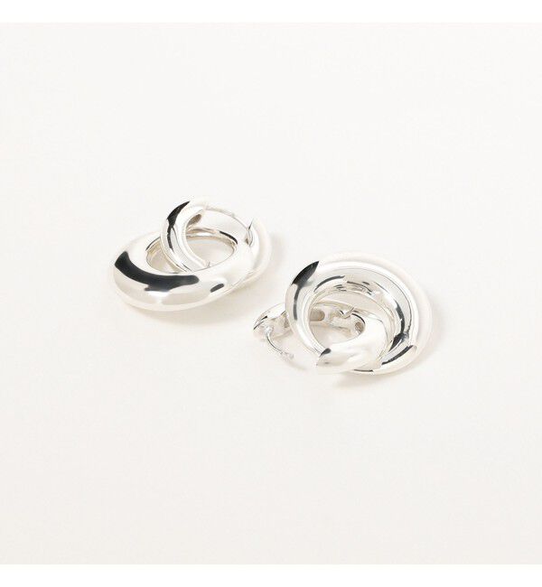 Demi-Luxe BEAMS 「quip queint / ボウリング ダブル フープ ピアス」|その他|