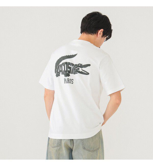 BEAMS「【別注】LACOSTE / ロゴTシャツ」|Tシャツ・カットソー|