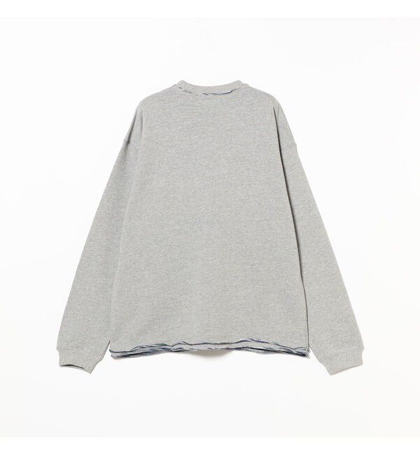 BEAMS「バック カスリ クルーネック スウェット」|スウェット・ジャージ|