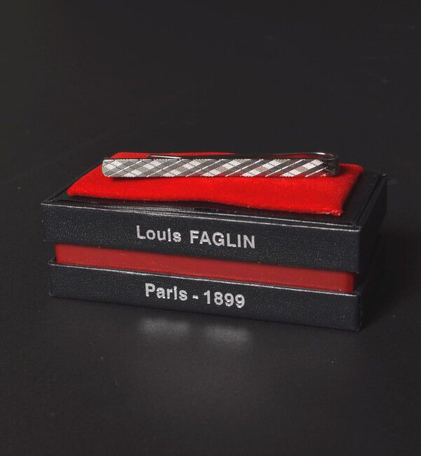 SHIPS「LOUIS FAGLIN: チェック ネクタイピン」|ネクタイピン・カフスボタン|シルバー