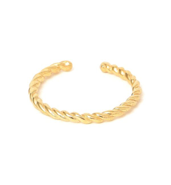 SHIPS any「chibi jewels: ロープ リング」|リング|ゴールド