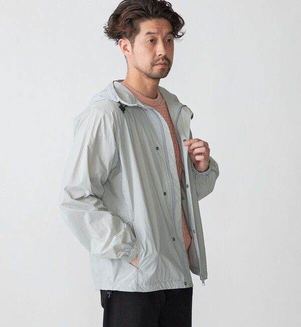 SHIPS「SHIPS:〈撥水〉ナイロンタフタ パッカブル マウンテンパーカ」|ブルゾン・スタジャン|