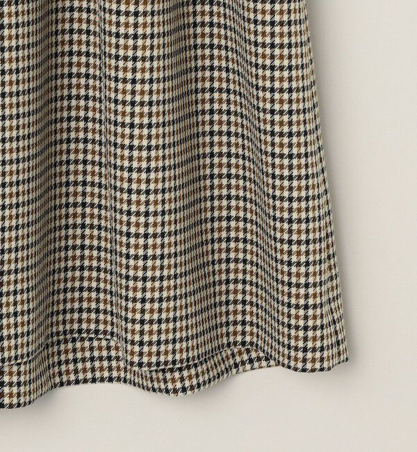 quaranciel「quaranciel:〈洗濯機可能〉チェック タック サロペット パンツ」|オールインワン|