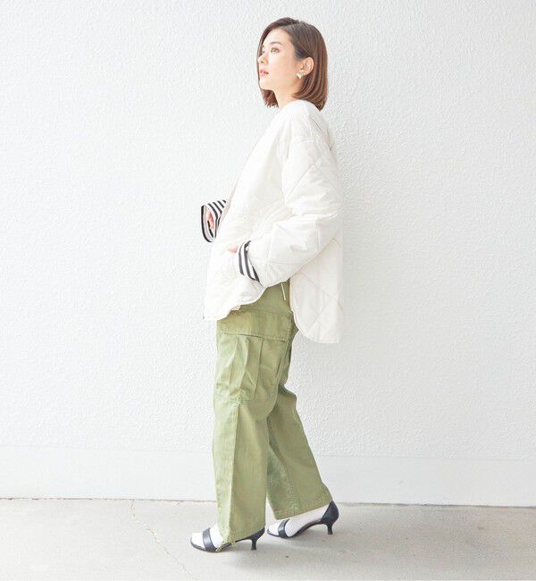 SHIPS for women「〈手洗い可能〉サイド ジップ キルティング コート ◇」|その他|