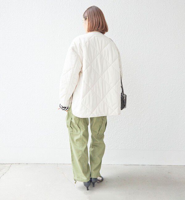 SHIPS for women「〈手洗い可能〉サイド ジップ キルティング コート ◇」|その他|