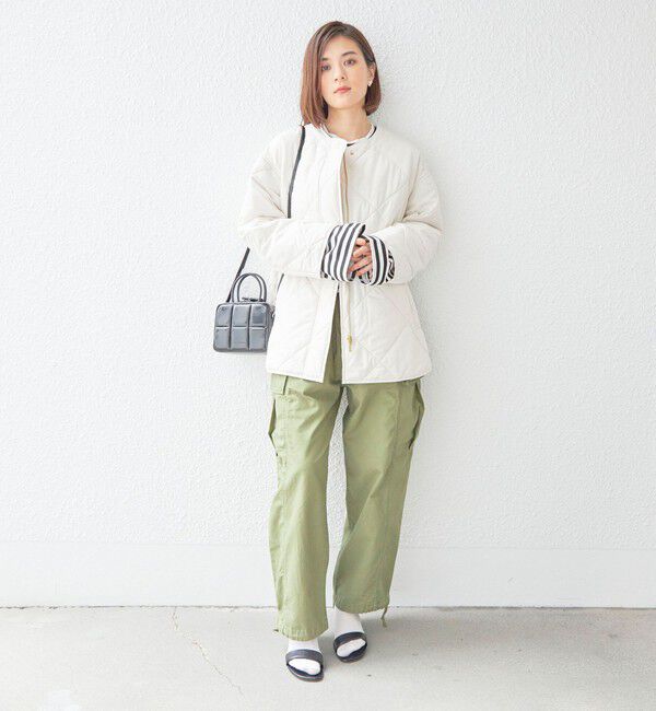 SHIPS for women「〈手洗い可能〉サイド ジップ キルティング コート ◇」|その他|