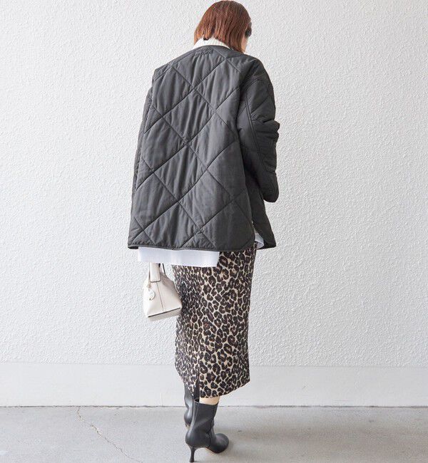 SHIPS for women「〈手洗い可能〉サイド ジップ キルティング コート ◇」|その他|