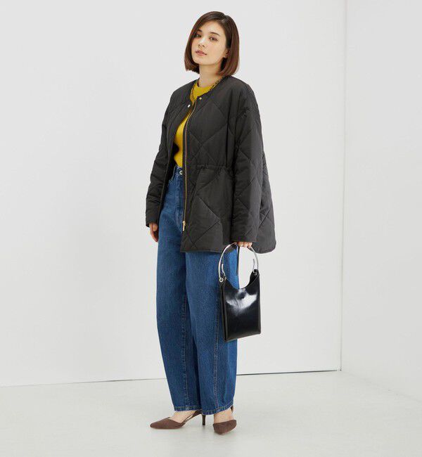 SHIPS for women「〈手洗い可能〉サイド ジップ キルティング コート ◇」|その他|