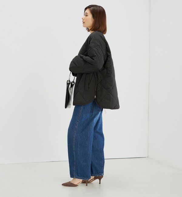 SHIPS for women「〈手洗い可能〉サイド ジップ キルティング コート ◇」|その他|