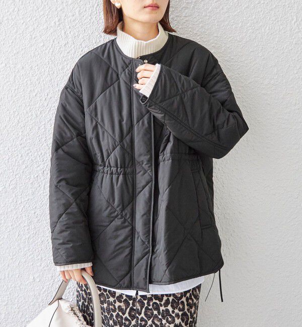 SHIPS for women「〈手洗い可能〉サイド ジップ キルティング コート ◇」|その他|