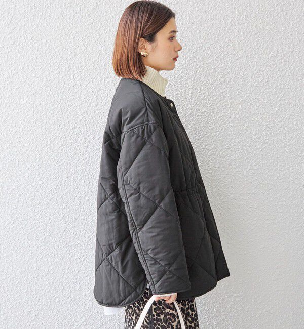 SHIPS for women「〈手洗い可能〉サイド ジップ キルティング コート ◇」|その他|