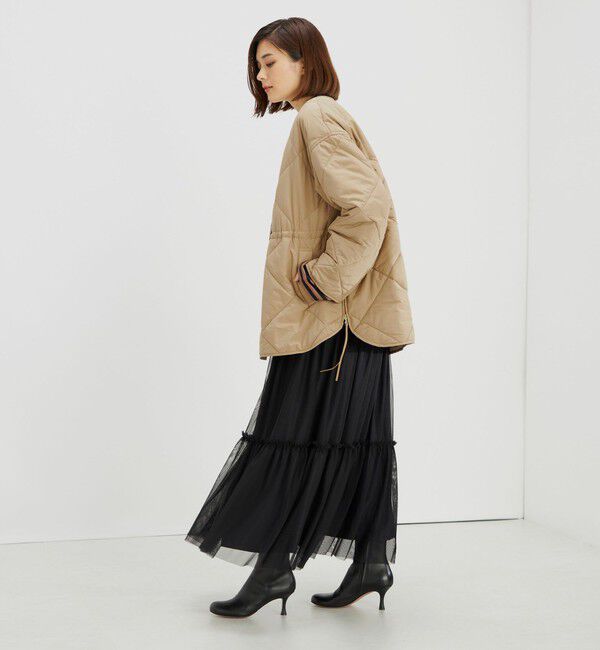 SHIPS for women「〈手洗い可能〉サイド ジップ キルティング コート ◇」|その他|