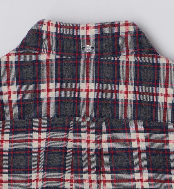 SHIPS Colors 「SHIPS Colors: ネルチェック ボダンダウン カラー ロングスリーブ ドレスシャツ」|シャツ・ブラウス|