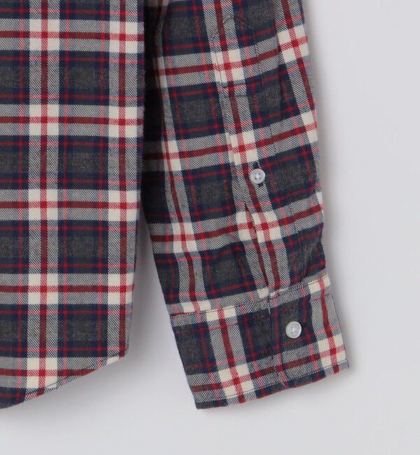 SHIPS Colors 「SHIPS Colors: ネルチェック ボダンダウン カラー ロングスリーブ ドレスシャツ」|シャツ・ブラウス|