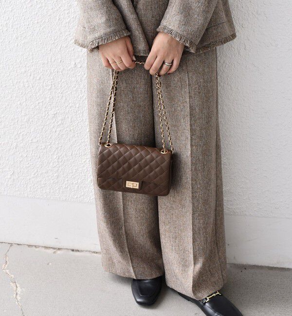 SHIPS Colors 「《一部追加予約》SHIPS Colors:キルティング チェーン バッグ◆」|ショルダー・メッセンジャー|