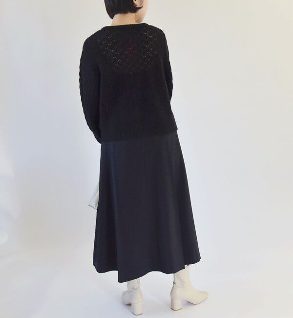 quaranciel「quaranciel:〈手洗い可能〉チェック ソリッド ボタン スカート」|スカート|