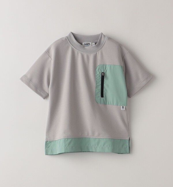 SHIPS Colors 「SHIPS Colors:コンビネーション ポケット TEE (80~130cm)」|Tシャツ・カットソー|