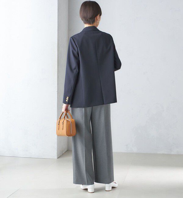 SHIPS for women「ウール ギャバ ダブル ブレザー」|テーラードジャケット|