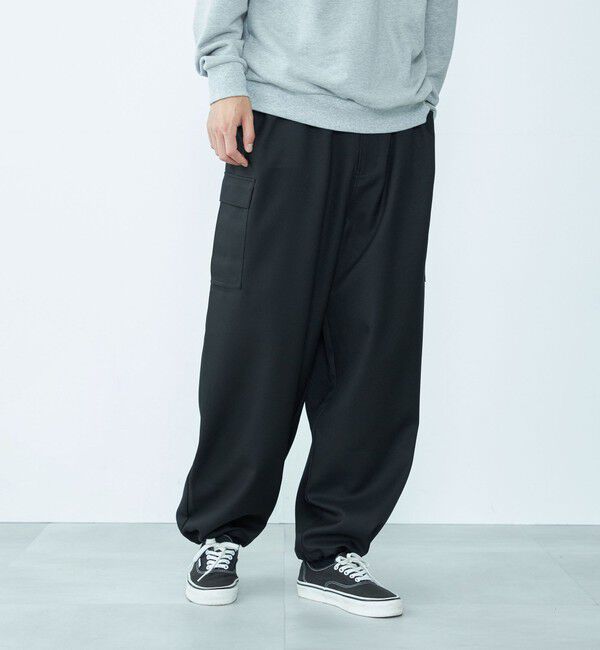 SHIPS「City Ambient Products: ワイド ユーティリティ カーゴパンツ」|カーゴ|