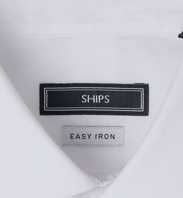 SHIPS「SHIPS: イージーアイロン ブロード ワイドカラー シャツ」|シャツ・ブラウス|