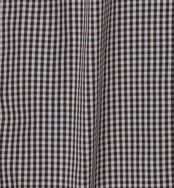 SHIPS「SHIPS: イージーアイロン ギンガムチェック ワイドカラー シャツ」|シャツ・ブラウス|