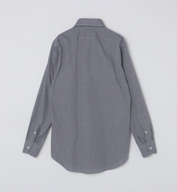 SHIPS「SHIPS: イージーアイロン ギンガムチェック ワイドカラー シャツ」|シャツ・ブラウス|