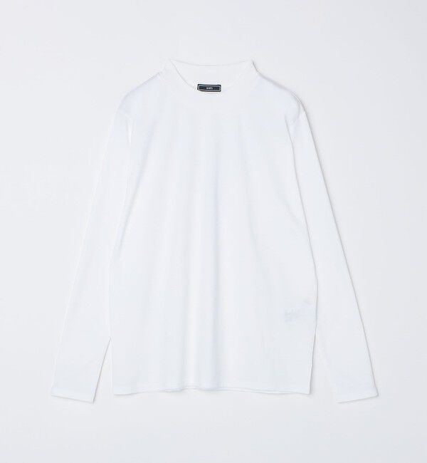 SHIPS「SHIPS: ALBINI モックネック ロングスリーブ Tシャツ」|Tシャツ・カットソー|
