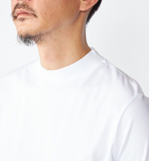 SHIPS「SHIPS: ALBINI モックネック ロングスリーブ Tシャツ」|Tシャツ・カットソー|