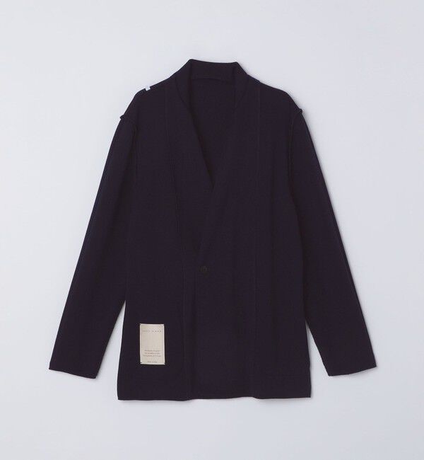 SHIPS「FLY3: ウール ダブルブレスト ニット ジャケット」|テーラードジャケット|