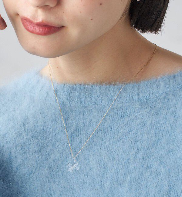 SHIPS for women「【SHIPS別注】HARIO:リボン ネックレス」|ネックレス|