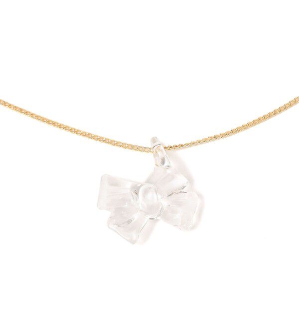 SHIPS for women「【SHIPS別注】HARIO:リボン ネックレス」|ネックレス|