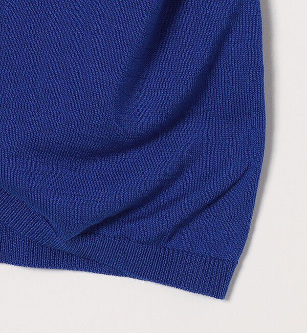 quaranciel「quaranciel:〈手洗い可能〉シルク ミックス ギャザー ニット カーディガン」|カーディガン|