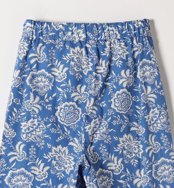 SHIPS any「SHIPS any:〈洗濯機可能〉Les Olivades ボタニカル プリント ベルト ラップ セミワイド パンツ」|その他|