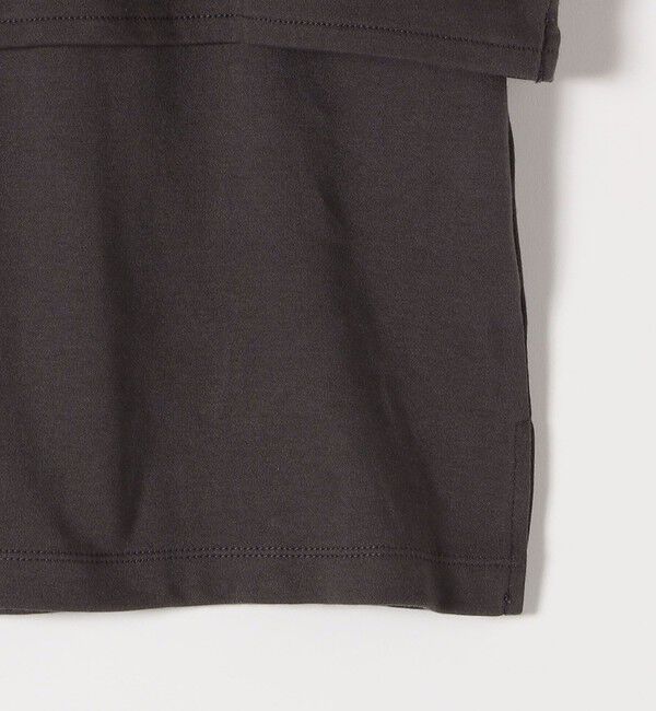 SHIPS any「SHIPS any:〈接触冷感/汗染み防止加工/洗濯機可能〉レイヤード フレンチスリーブ TEE」|Tシャツ・カットソー|