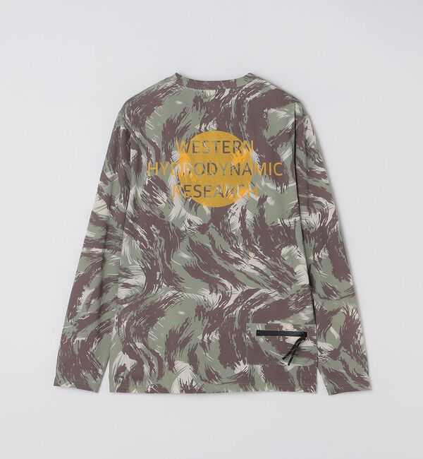 SHIPS「western hydrodynamic research: RASH GUARD L/S CAMO」|Tシャツ・カットソー|